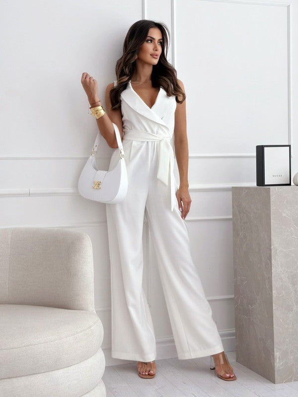 Aurette Belted Jumpsuit