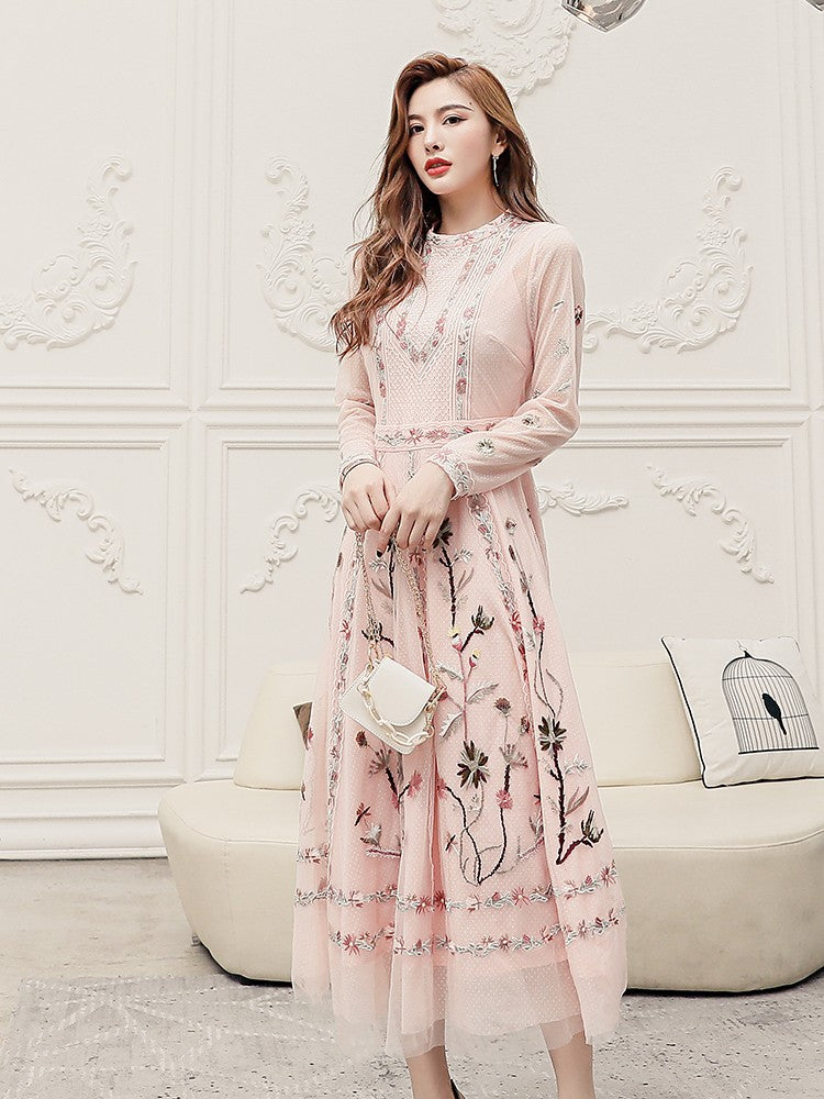 Isolde Embroidered Dress