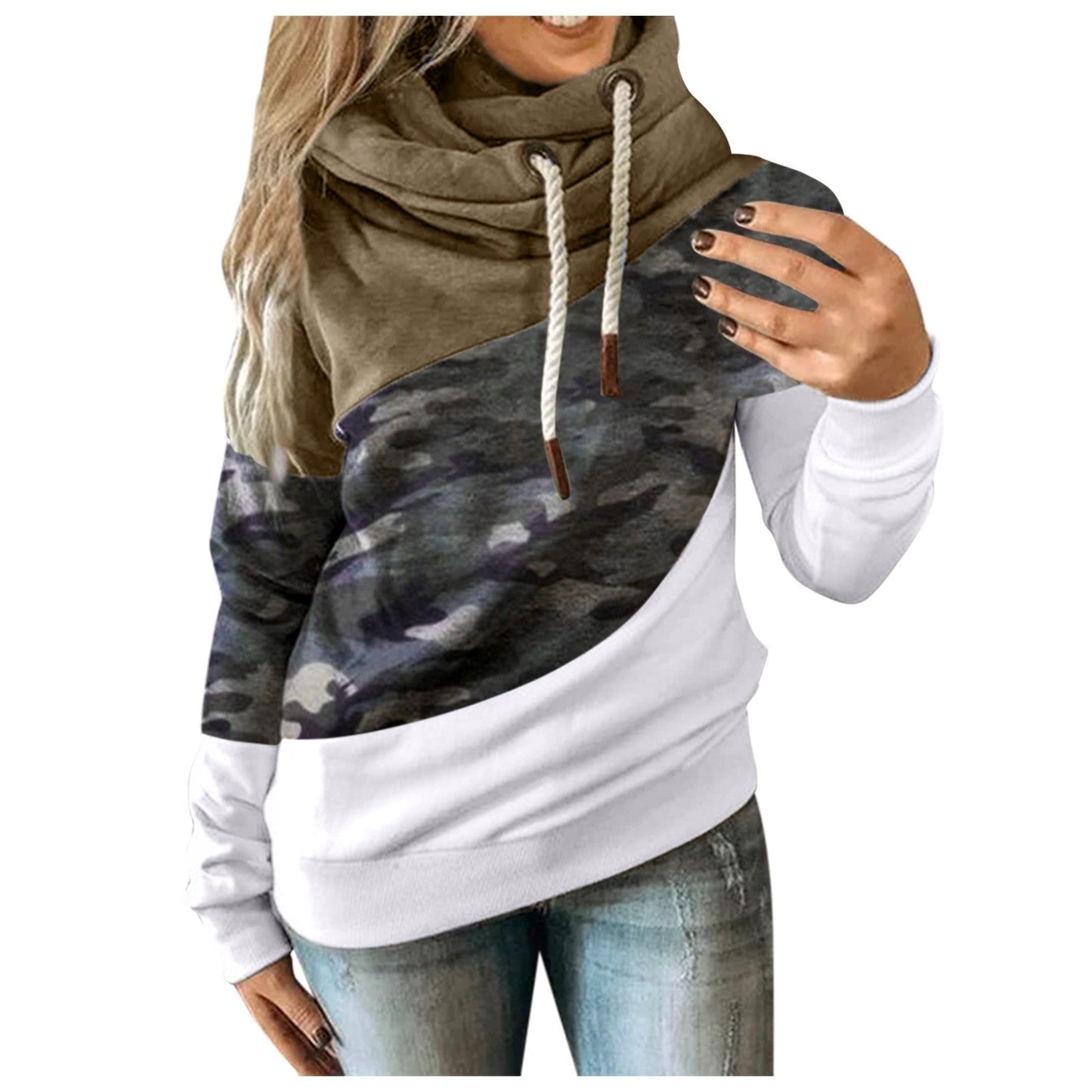 Kaela Camo Hoodie