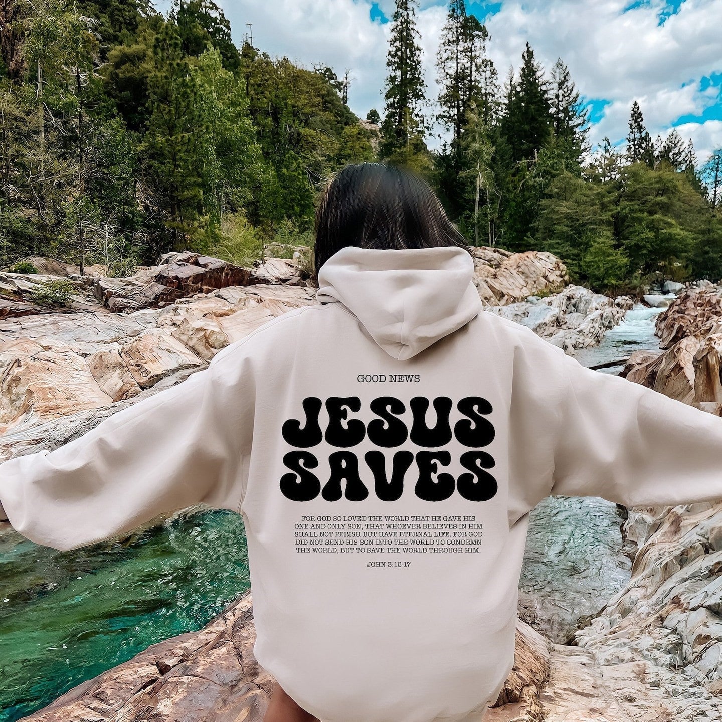 Solace Scripture Hoodie