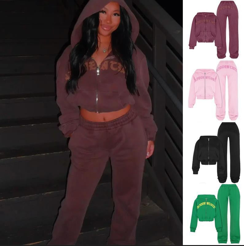 Vexa Cropped Tracksuit