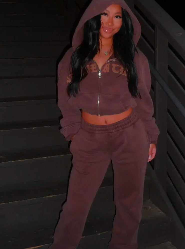 Vexa Cropped Tracksuit