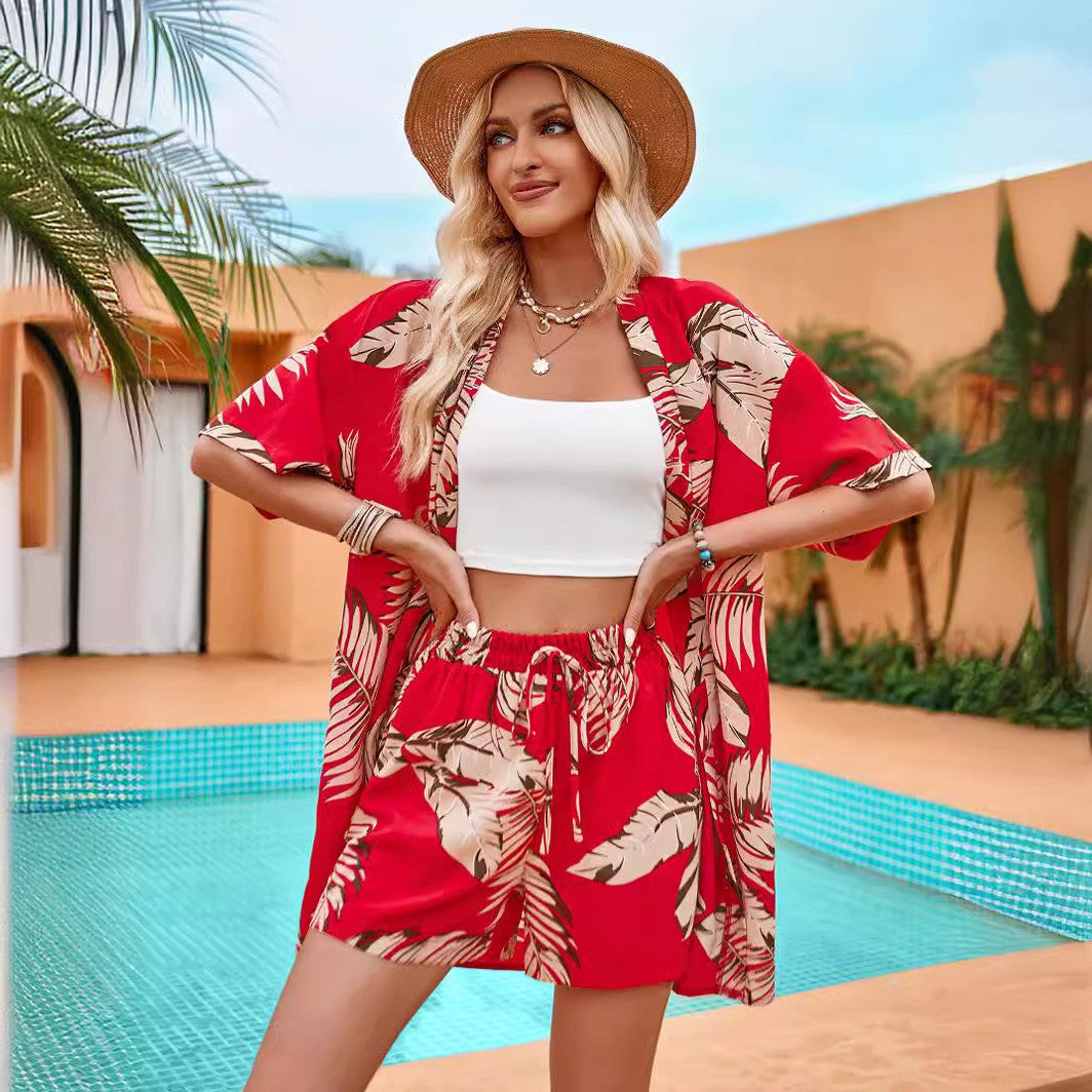 Aurelia Leaf Print Set
