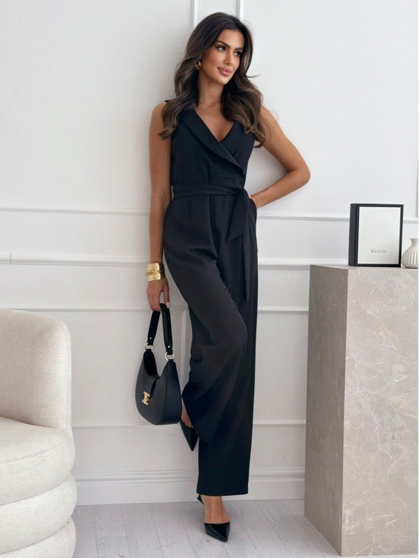 Aurette Belted Jumpsuit