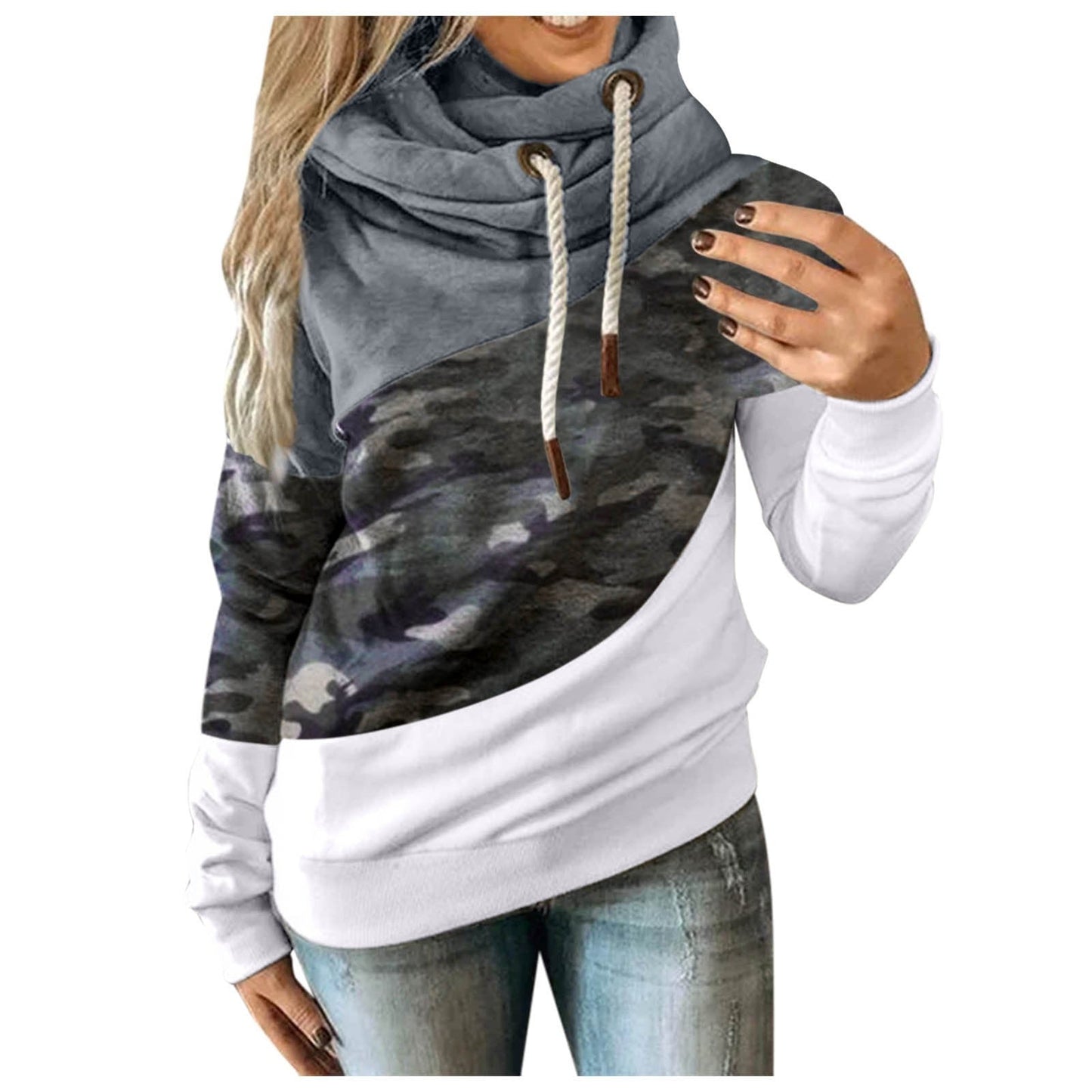 Kaela Camo Hoodie
