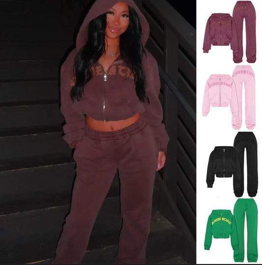 Vexa Cropped Tracksuit